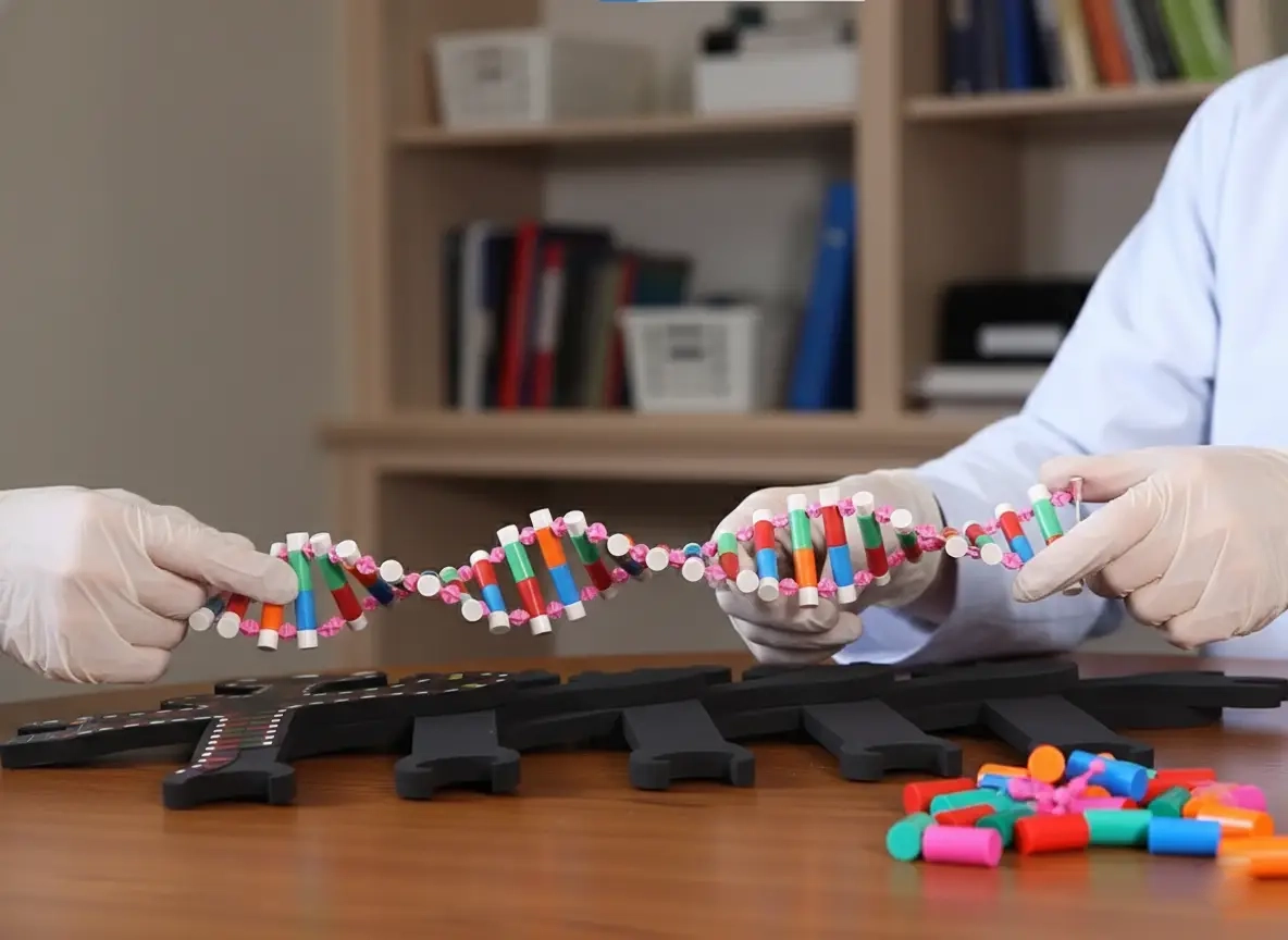 Uracil tubes attached